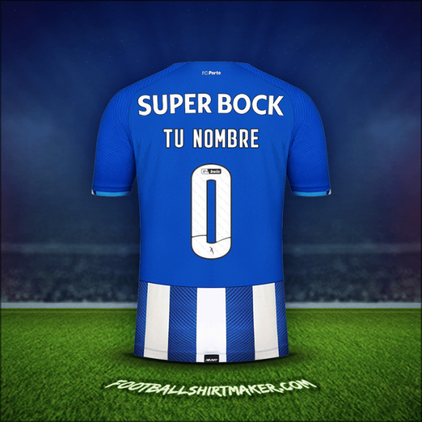 Camiseta FC Porto 2021/2022 -  tu nombre - 0
