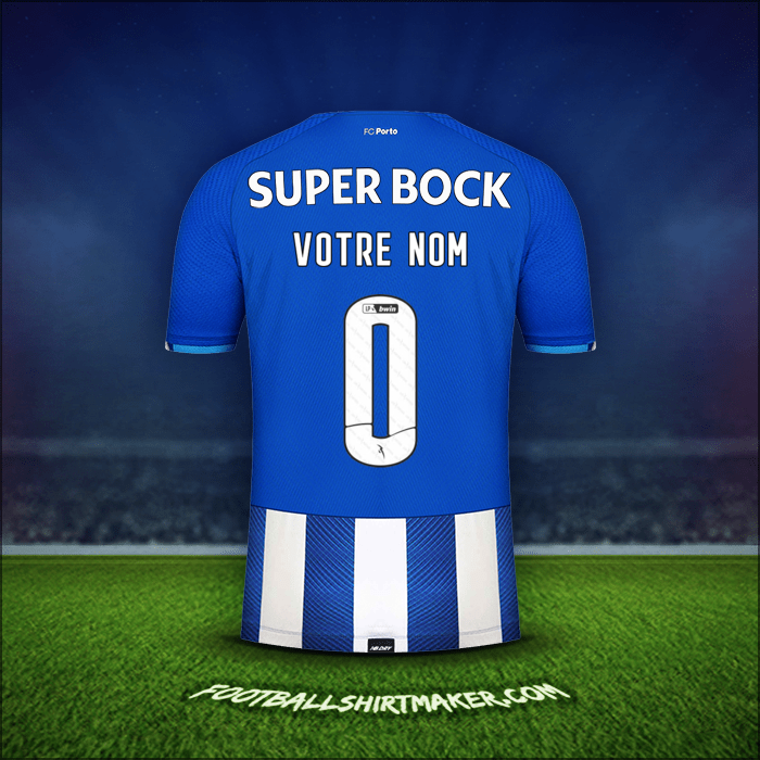 Maillot FC Porto 2021/2022 -  votre nom - 0