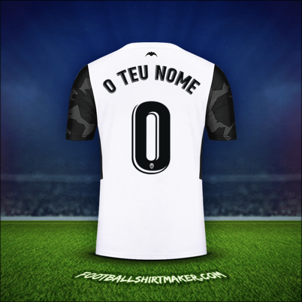 Camisola Valencia CF 2021/2022 -  o teu nome - 0