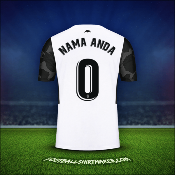Jersey Valencia CF 2021/2022 -  nama anda - 0
