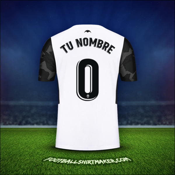 Camiseta Valencia CF 2021/2022 -  tu nombre - 0