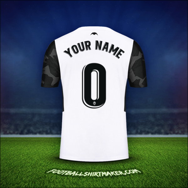 Jersey Valencia CF 2021/2022 -  your name - 0