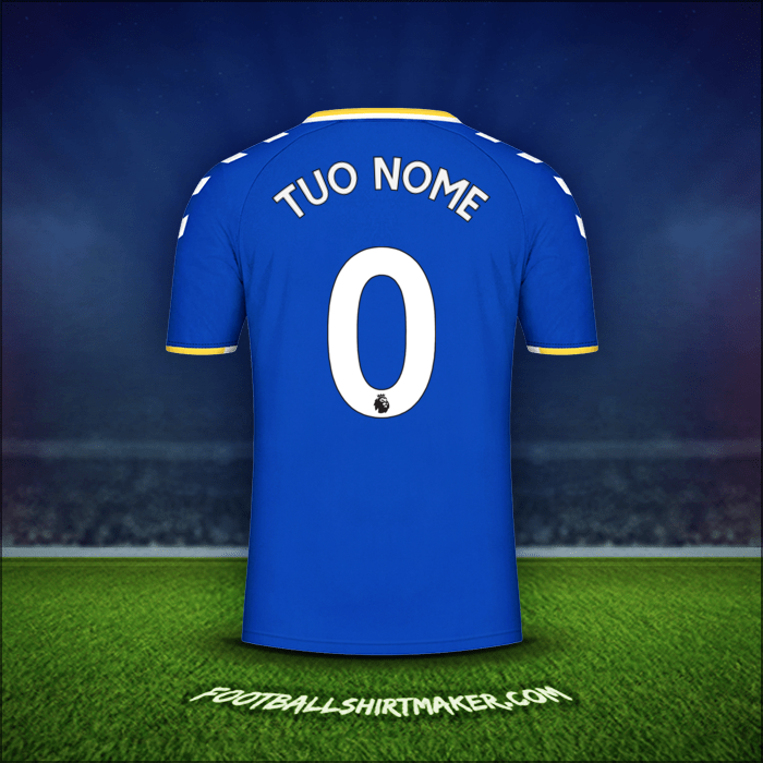 Maglia Everton FC 2021/2022 -  tuo nome - 0