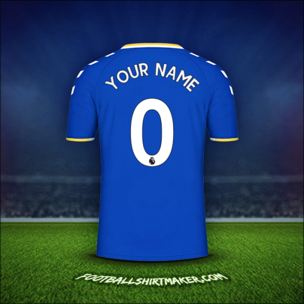 Shirt Everton FC 2021/2022 -  your name - 0