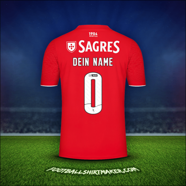 Trikot SL Benfica 2021/2022 -  dein name - 0