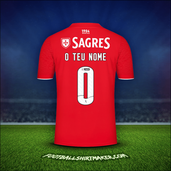 Camisola SL Benfica 2021/2022 -  o teu nome - 0