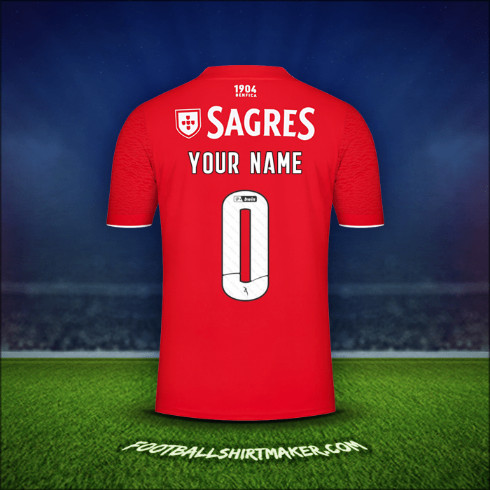 Jersey SL Benfica 2021/2022 -  your name - 0