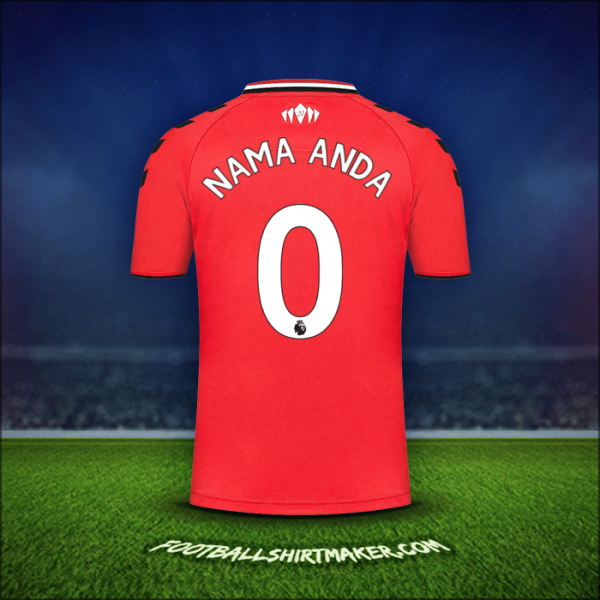 Jersey Southampton FC 2021/2022 -  nama anda - 0