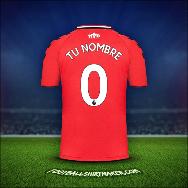 Jersey Southampton FC 2021/2022 -  tu nombre - 0