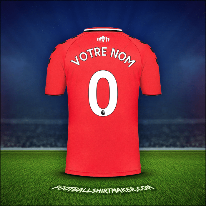 Maillot Southampton FC 2021/2022 -  votre nom - 0