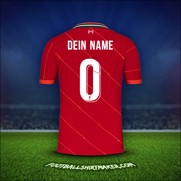 Trikot Liverpool FC Cup 2021/2022 -  dein name - 0