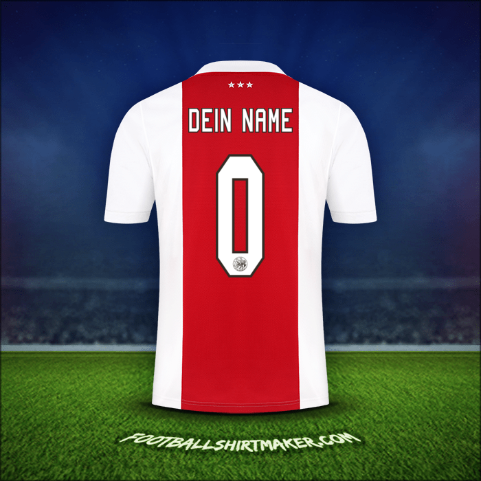 Trikot AFC Ajax 2021/2022 -  dein name - 0