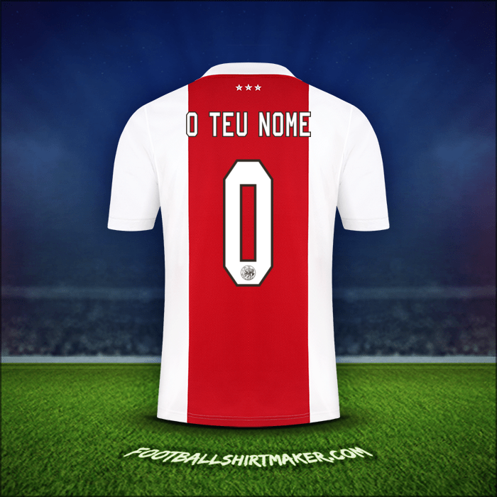 Camisola AFC Ajax 2021/2022 -  o teu nome - 0
