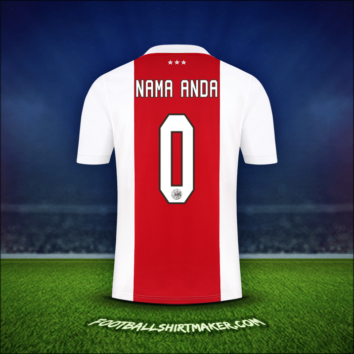 Jersey AFC Ajax 2021/2022 -  nama anda - 0