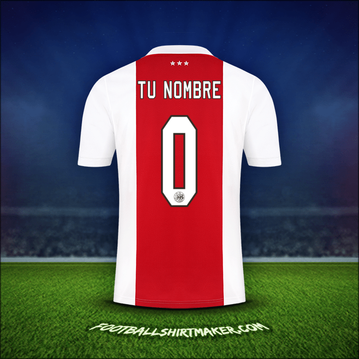 Camiseta AFC Ajax 2021/2022 -  tu nombre - 0