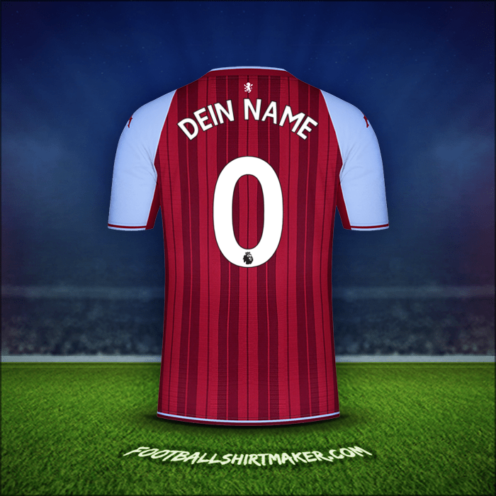Trikot Aston Villa FC 2021/2022 -  dein name - 0