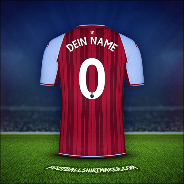 Trikot Aston Villa FC 2021/2022 -  dein name - 0