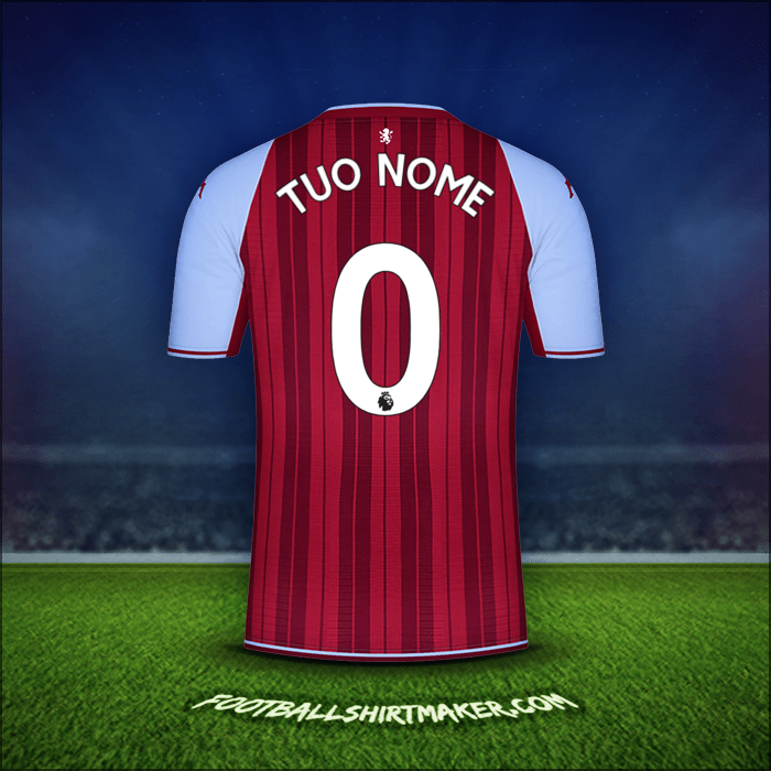 Maglia Aston Villa FC 2021/2022 -  tuo nome - 0