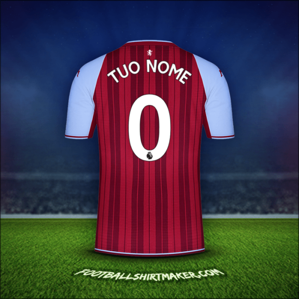 Maglia Aston Villa FC 2021/2022 -  tuo nome - 0