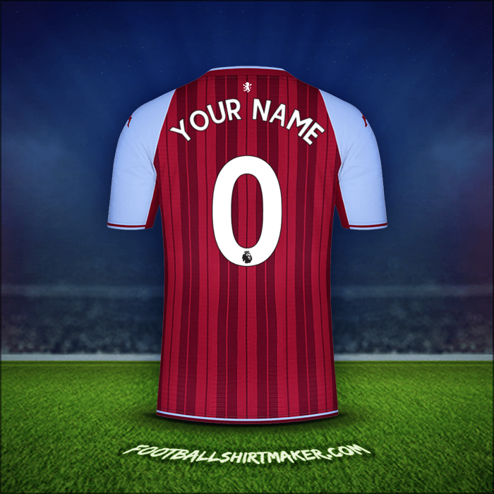 Jersey Aston Villa FC 2021/2022 -  your name - 0