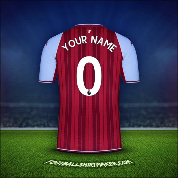 Shirt Aston Villa FC 2021/2022 -  your name - 0