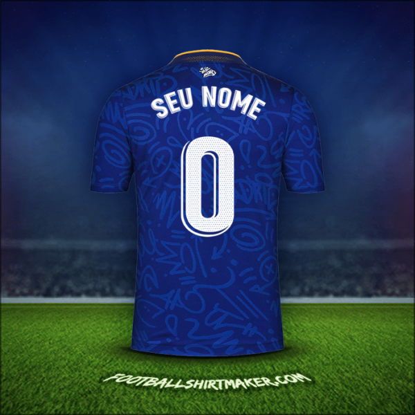 Camisa Real Madrid CF 2021/2022 Alternativa -  seu nome - 0