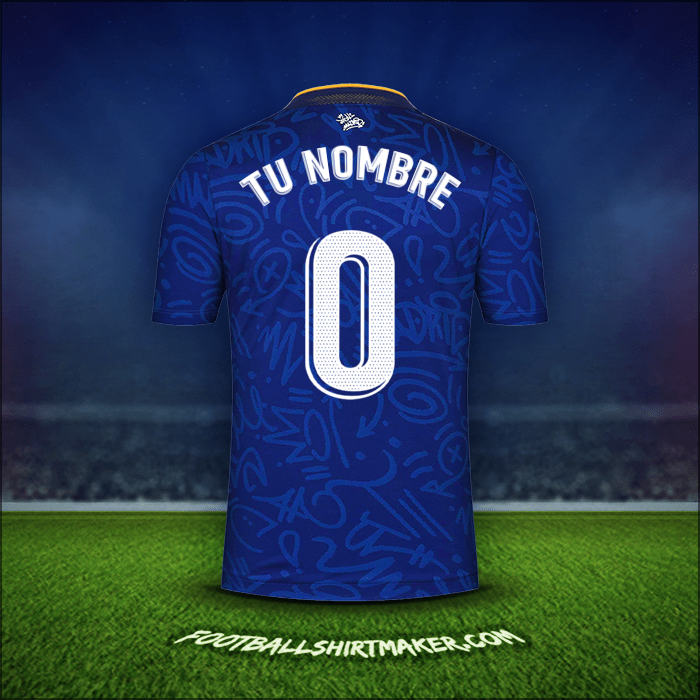 Jersey Real Madrid CF 2021/2022 Visita -  tu nombre - 0