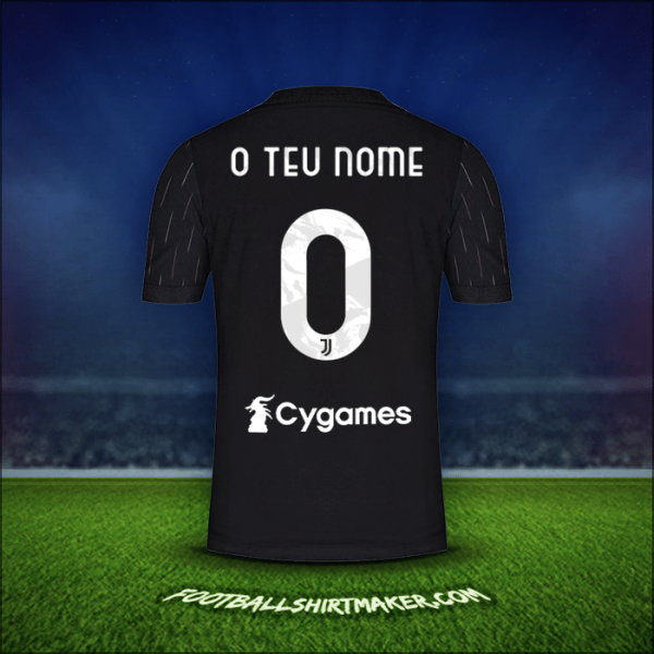 Camisola Juventus FC 2021/2022 Alternativa -  o teu nome - 0