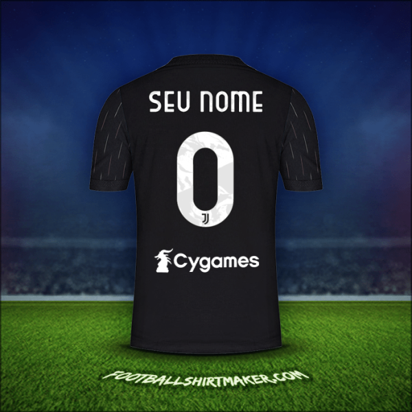 Camisa Juventus FC 2021/2022 Alternativa -  seu nome - 0