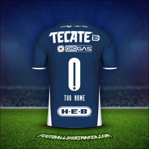 Maglia Monterrey 2021/2022 -  tuo nome - 0