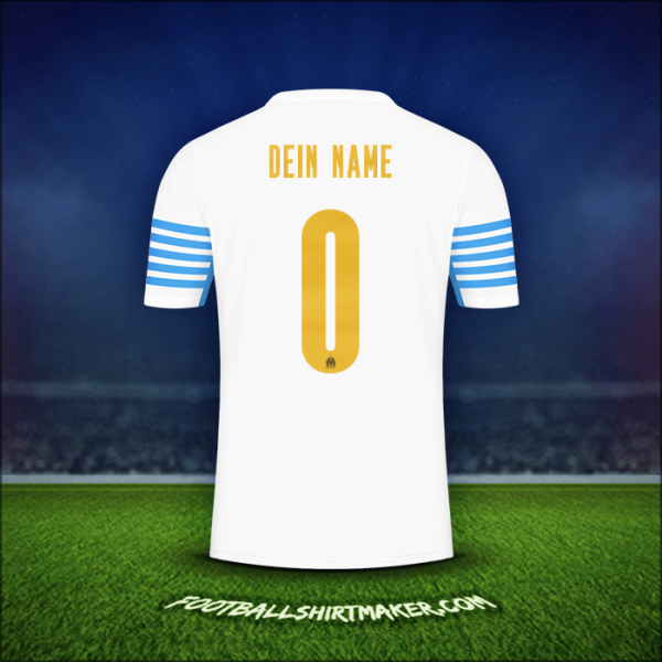 Trikot Olympique de Marseille Cup 2021/2022 -  dein name - 0