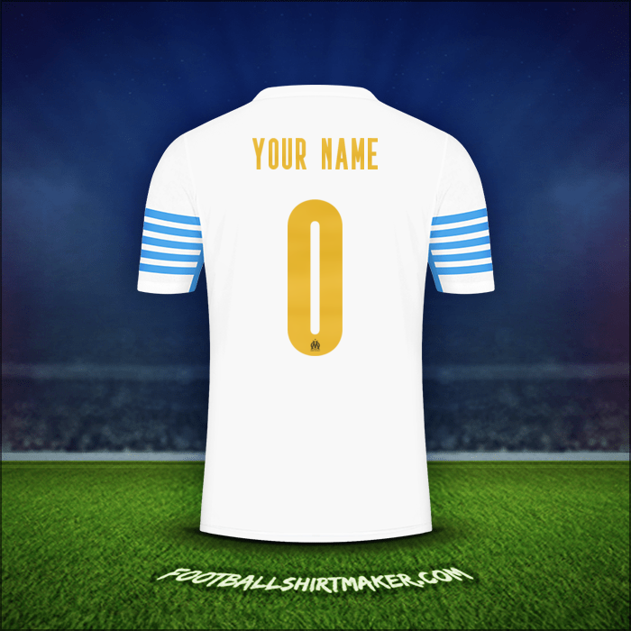 Shirt Olympique de Marseille Cup 2021/2022 -  your name - 0