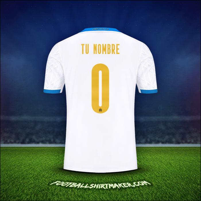 Camiseta Olympique de Marseille Cup 2020/21 -  tu nombre - 0