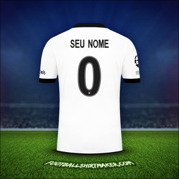Camisa Besiktas JK Cup 2021/2022 -  seu nome - 0