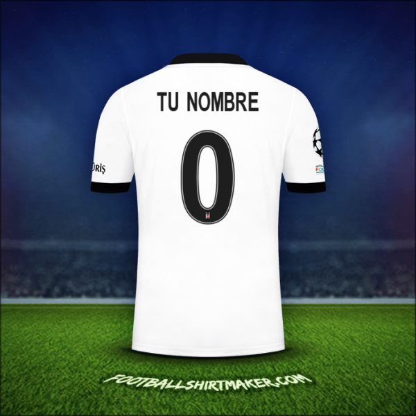 Camiseta Besiktas JK Cup 2021/2022 -  tu nombre - 0
