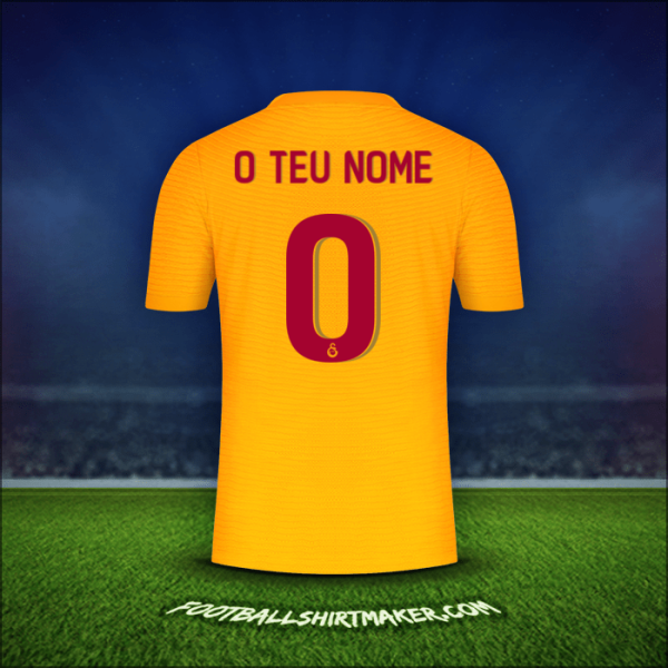 Camisola Galatasaray SK Cup 2021/2022 -  o teu nome - 0