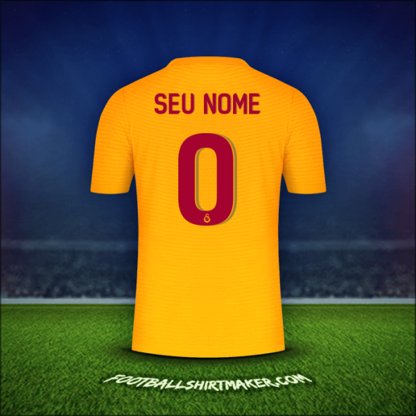 Camisa Galatasaray SK Cup 2021/2022 -  seu nome - 0