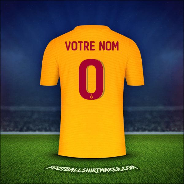 Maillot Galatasaray SK Cup 2021/2022 -  votre nom - 0