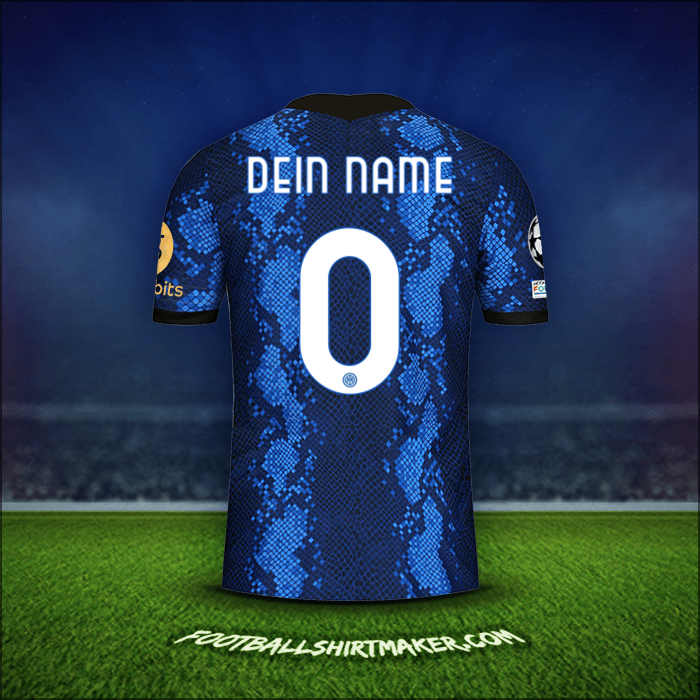 Trikot Inter Cup 2021/2022 -  dein name - 0
