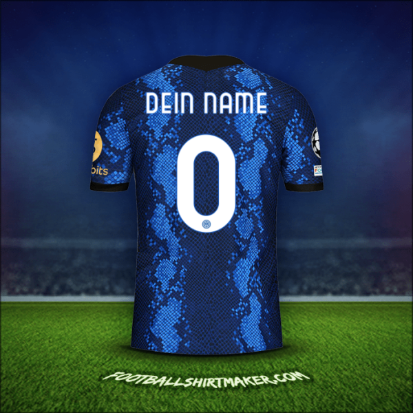Trikot Inter Cup 2021/2022 -  dein name - 0