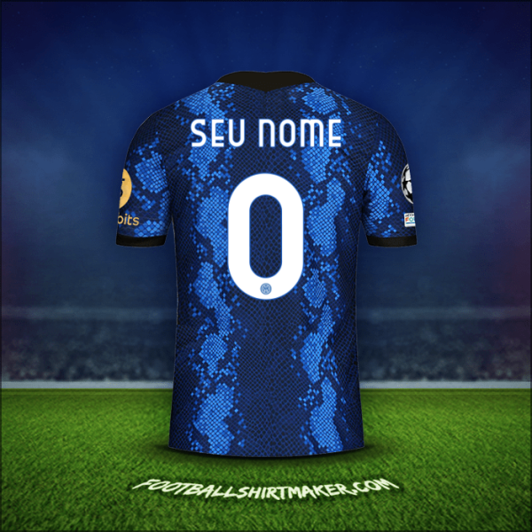 Camisa Inter Cup 2021/2022 -  seu nome - 0