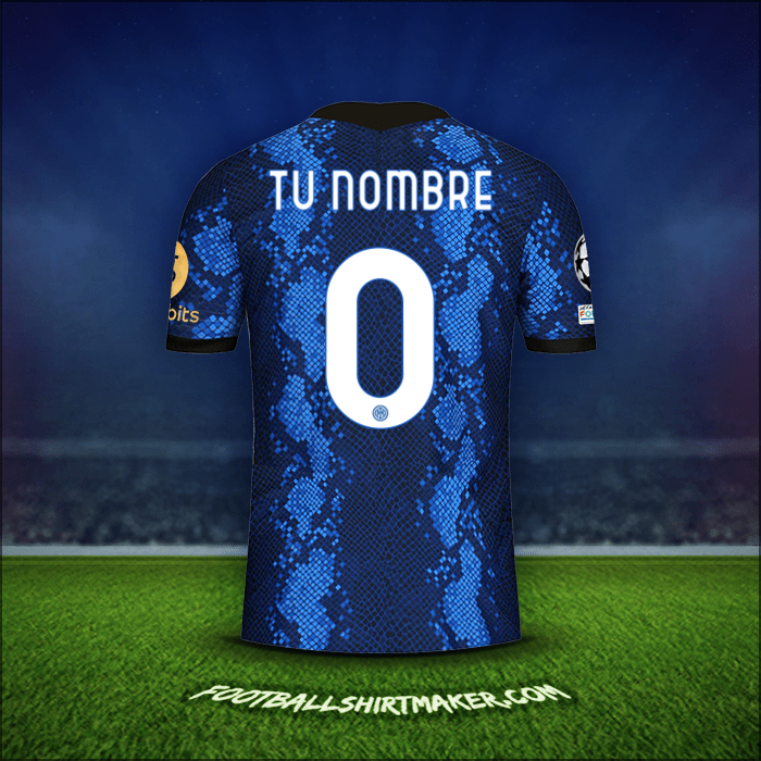 Camiseta Inter Cup 2021/2022 -  tu nombre - 0