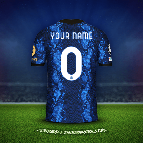 Shirt Inter Cup 2021/2022 -  your name - 0