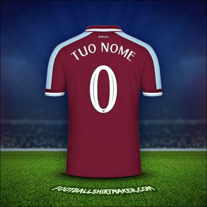 Maglia West Ham United FC Cup 2021/2022 -  tuo nome - 0