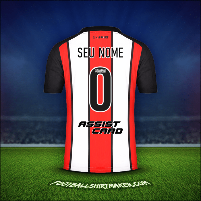 Camisa River Plate 2021/2022 Terceira -  seu nome - 0