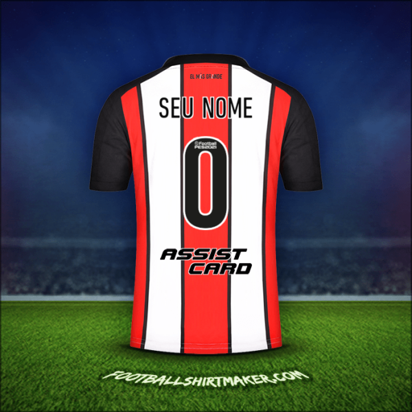 Camisa River Plate 2021/2022 Terceira -  seu nome - 0