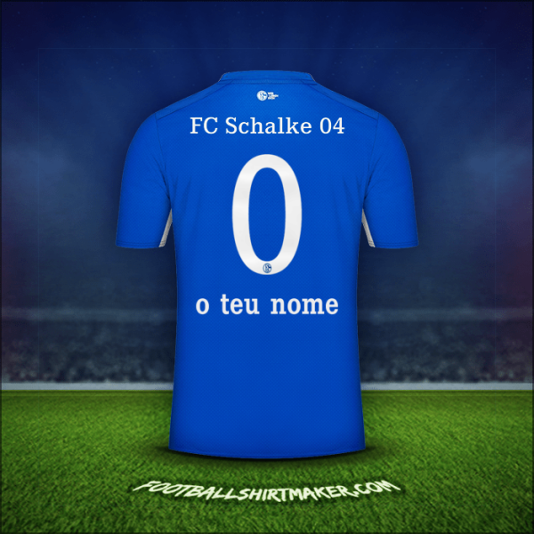Camisola Schalke 04 2021/2022 -  o teu nome - 0