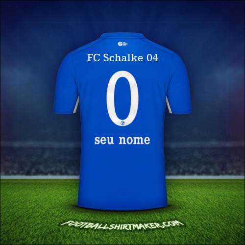 Camisa Schalke 04 2021/2022 -  seu nome - 0