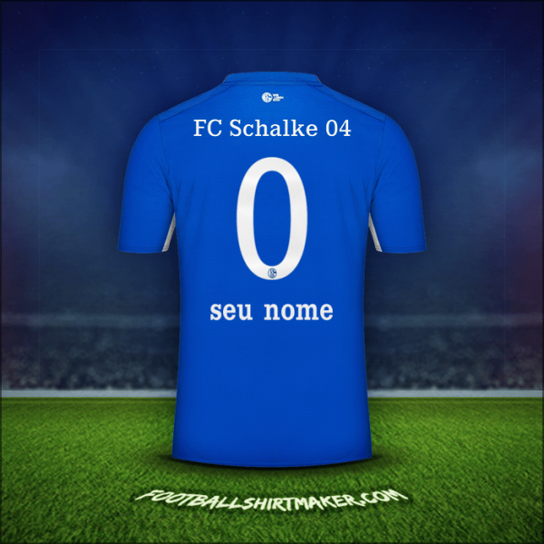 Camisa Schalke 04 2021/2022 -  seu nome - 0