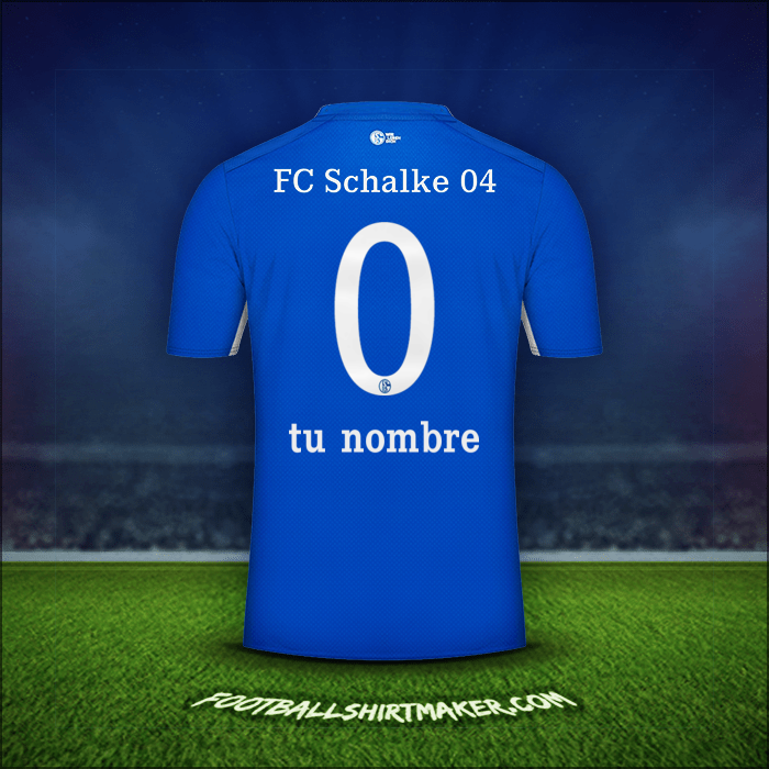 Jersey Schalke 04 2021/2022 -  tu nombre - 0